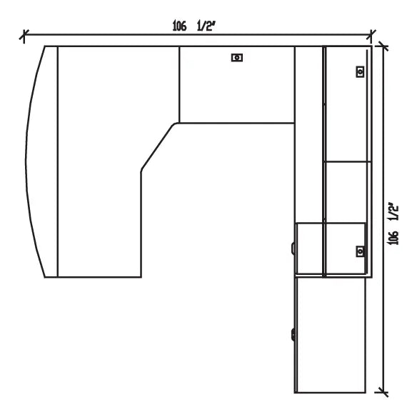 Innovations U-Shape Suite - Brant Business Interiors
